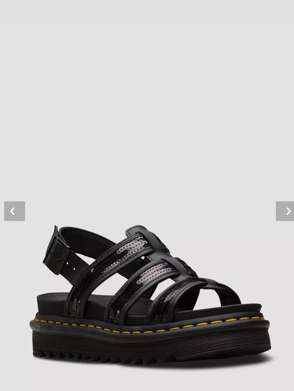 Dr Martens Yelena Sequin Sandals